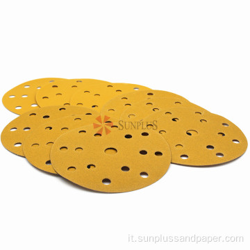 Sunplus Stearate Abrasive Gold Paper Lattice Carta carta vetrata